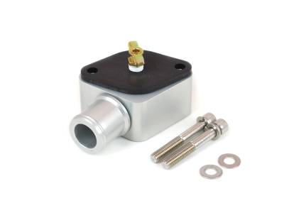 Canton - Canton Racing 80-015 Water Bleeder Neck Billet Aluminum w/1.5" Hose Connection