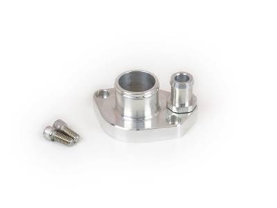 Canton - Canton 80-026 Billet Aluminum Straight Water Neck Ford 302 & 351W 1.5" Hose