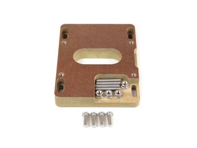 Canton - Canton 85-060S Phenolic Carburetor Adapter for Holley 2BBL & 4BBL Open 1 Inch