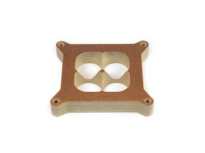 Canton - Canton 85-158 Phenolic Carburetor Spacer for 4150/4160 Holley Blended 1 Inch