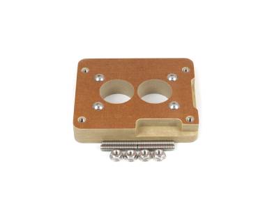 Canton - Canton 85-050 Phenolic Carburetor Adapter for Holley 2BBL & GM 2BBL 1 Inch