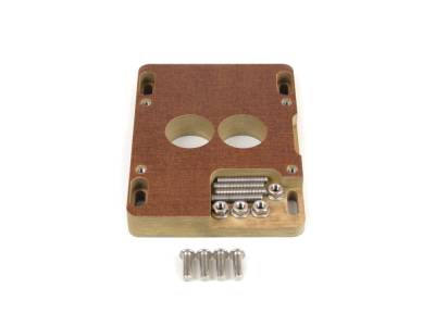 Canton - Canton 85-060 Phenolic Carburetor Adapter for Holley 2BBL & Holley 4BBL 1 Inch