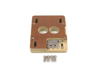 Canton - Canton 85-070 Phenolic Carburetor Adapter Holley 2 BBL To Q-Jet 4BBL Intake 1 In