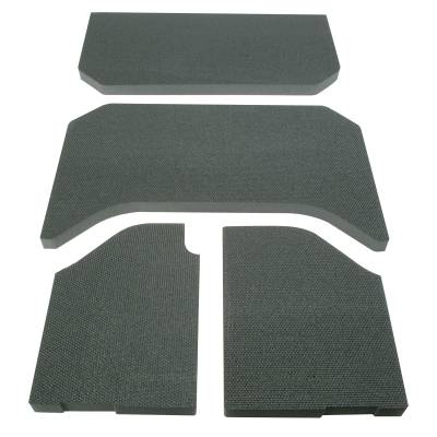 Design Engineering - Design Engineering 50131 Boom Mat Sound Deadening Headliner 4 Piece Kit Black