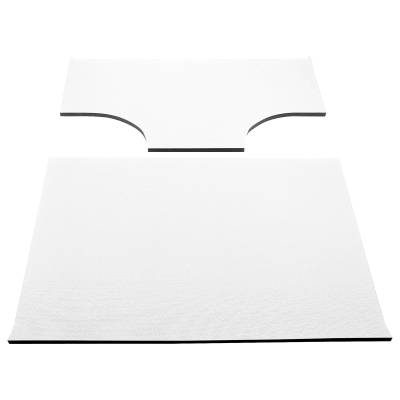 Design Engineering - Design Engineering 50148 Boom Mat Sound Deadening Headliner 2 Piece Kit White