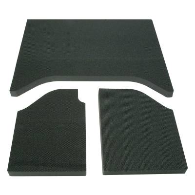 Design Engineering - Design Engineering 50132 Boom Mat Sound Deadening Headliner 3PC Black for JK 2DR