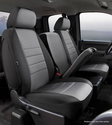 FIA - FIA NP97-35 GRAY NP FRONT 40/20/40 Seat Cover Ford F150 15-24/SUPER DUTY 17-24