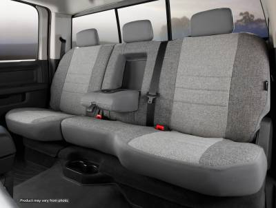 FIA - FIA OE32-50 GRAY OE Rear 60/40 Seat Cover for 11-16 Ford Super Duty