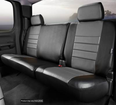 FIA - FIA SL62-41 GRAY SL Rear 40/60 Seat Cover for Dodge RAM FULL SIZE P/U 02-09