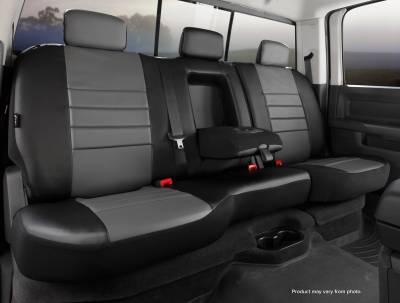 FIA - FIA SL62-49 GRAY SL REAR 40/60 Seat Cover for 09-24 RAM 1500/10-18 2500/3500