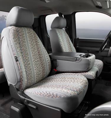 FIA - FIA TR49-1 GRAY TR Front 40/20/40 Seat Cover for 94-01 Dodge Ram