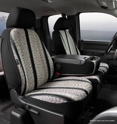 FIA - FIA TR48-21 BLACK TR FRONT 40/20/40 Seat Cover Chevy/GMC SILVERADO/SIERRA 07-11
