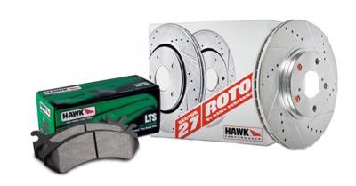 Hawk Performance - Hawk Performance HK4110.119Y Sector 27 Brake Kits for 89-92 Pontiac Firebird