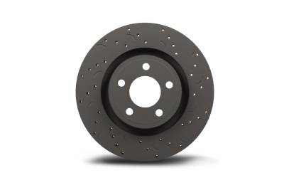 Hawk Performance - Hawk Performance HKC4051.485B Talon Street Rotor & Brake Pad Kit for Mustang