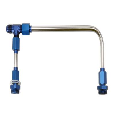 Jet Performance - Jet Performance 34150BL Jet Dual Feed Fuel Line Kit 4150