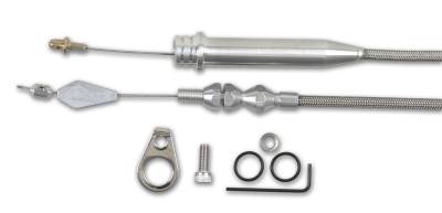 Lokar - Lokar KD-2700TP 46" Hi-Tech SS Housing 700 Tuned-Port Kickdown Cable