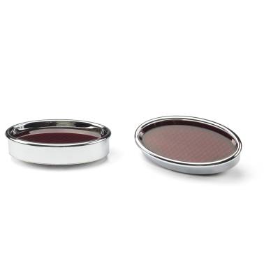 Lokar - Lokar TL-1911 Chromed Billet Aluminum Oval LED Taillights
