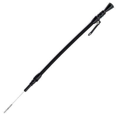 Lokar - Lokar X1220027 Anchor-Tight Locking Black Stainless Engine Dipstick for Chevy BB