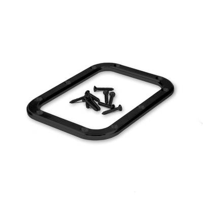 Lokar - Lokar X70-BFR Midnight Series Rectangular Black Billet Shifter Boot Ring