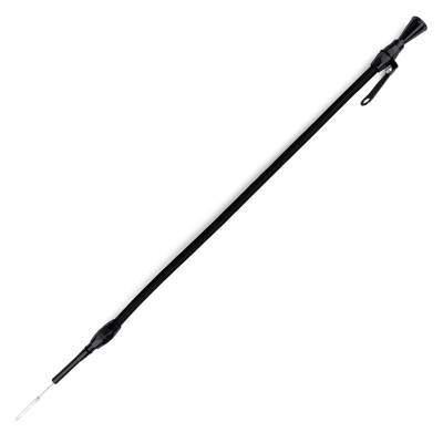 Lokar - Lokar XED-5014 Hi-Tech Flexible Blk Stainless Engine Dipstick for 94-Up Ford 4.6