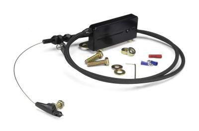 Lokar - Lokar XKD-2400HT 48" Hi-Tech SS Housing Electric TH-400 Kickdown Cable w/Black