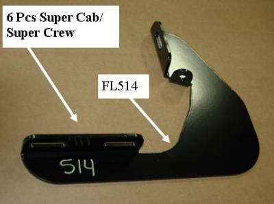 Owens Products - Owens 10-1252 TranSender Running Board Bracket Kit for 09-14 Ford F150 Ext Cab