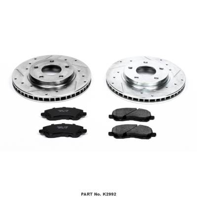 PowerStop - Power Stop K2992 Performance Brake Upgrade Kit 07-09 CALIBER