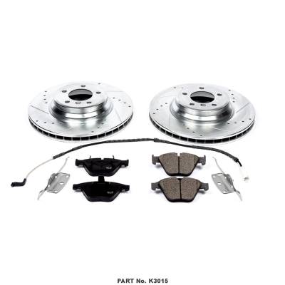 PowerStop - Power Stop K3015 Performance Brake Upgrade Kit 09 335i XDRiVE