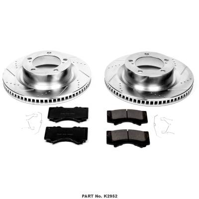 PowerStop - Power Stop K2952 Performance Brake Upgrade Kit Sequoia/Tundra TUNDRA Canadian