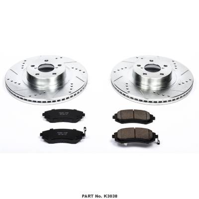 PowerStop - Power Stop K3038 Performance Brake Upgrade Kit
