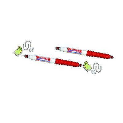 Skyjacker - Skyjacker 7210 White Dual Steering Stabilizer Kit 70-79 Ford Bronco/F100/F150