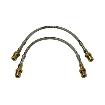 Skyjacker - Skyjacker FBL45 Stainless Steel Brake Line Front for 55-66 CJ3 CJ5/CJ6 Willys