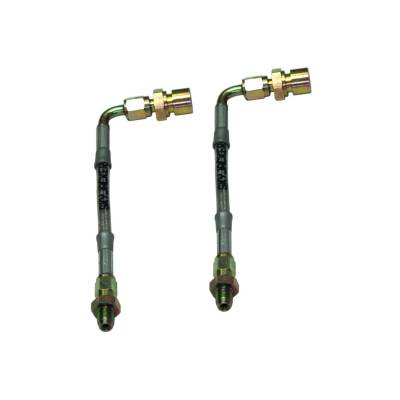 Skyjacker - Skyjacker RBL11 Rear SS Brake Line Extension Hose Pair for 6-8.5" Lift