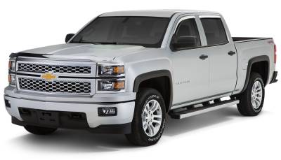 Stampede - Stampede 8626-2 Riderz Fender Flare 4Pc Smooth Black 14-18 Silverado 1500