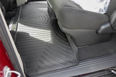 Weathertech - WeatherTech 440272 Rear FloorLiner DigitalFit Floor Mats Black