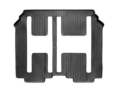 Weathertech - WeatherTech 441532 Rear FloorLiner DigitalFit Floor Mats Black