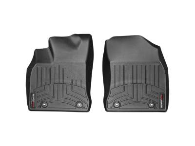 Weathertech - WeatherTech 444841 Black DigitalFit 1st Row Floor Liners for 11-17 Lexus CT200h