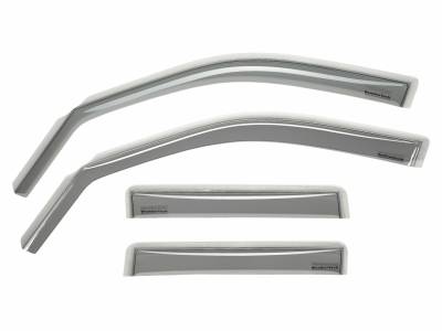 Weathertech - WeatherTech 72130 Side Window 4-piece Deflector Set Light Tint