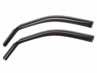 Weathertech - WeatherTech 80360 Side Window Front Deflector Set Dark Tint