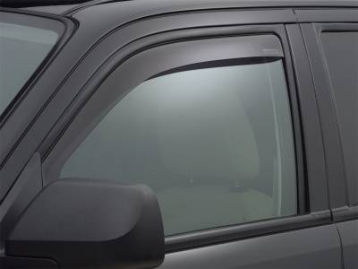 Weathertech - WeatherTech 80463 Side Window Front Deflector Set Dark Tint