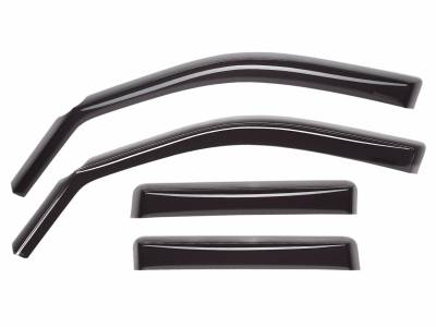 Weathertech - WeatherTech 88138 Side Window 4-Piece Deflector Set Dark Tint