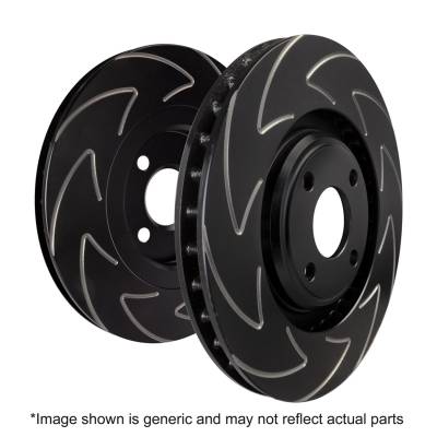 EBC Brakes - EBC Brakes BSD1056 BSD Series Sport Rotor w/Ultra Quiet V Slot Configuration