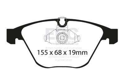 EBC Brakes - EBC Brakes DP21449 Greenstuff 2000 Series Sport Brake Pads
