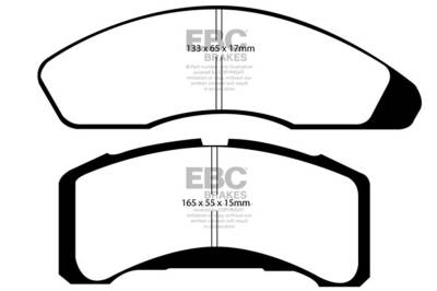 EBC Brakes - EBC Brakes DP21151 Greenstuff 2000 Series Sport Brake Pads