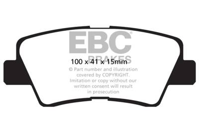 EBC Brakes - EBC Brakes DP22031 Greenstuff 2000 Series Sport Brake Pads
