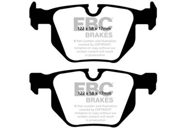 EBC Brakes - EBC Brakes DP21588 Greenstuff 2000 Series Sport Brake Pads