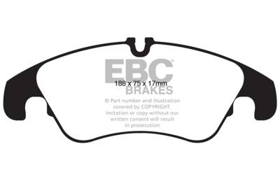 EBC Brakes - EBC Brakes DP22022 Greenstuff 2000 Series Sport Brake Pads