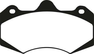 EBC Brakes - EBC Brakes DP3042C Redstuff Ceramic Low Dust Brake Pads