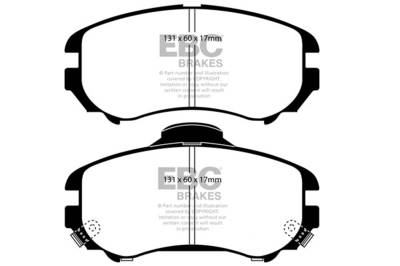 EBC Brakes - EBC Brakes DP31643C Redstuff Ceramic Low Dust Brake Pads