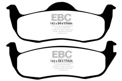 EBC Brakes - EBC Brakes ED91745 Truck/SUV Extra Duty Brake Pads